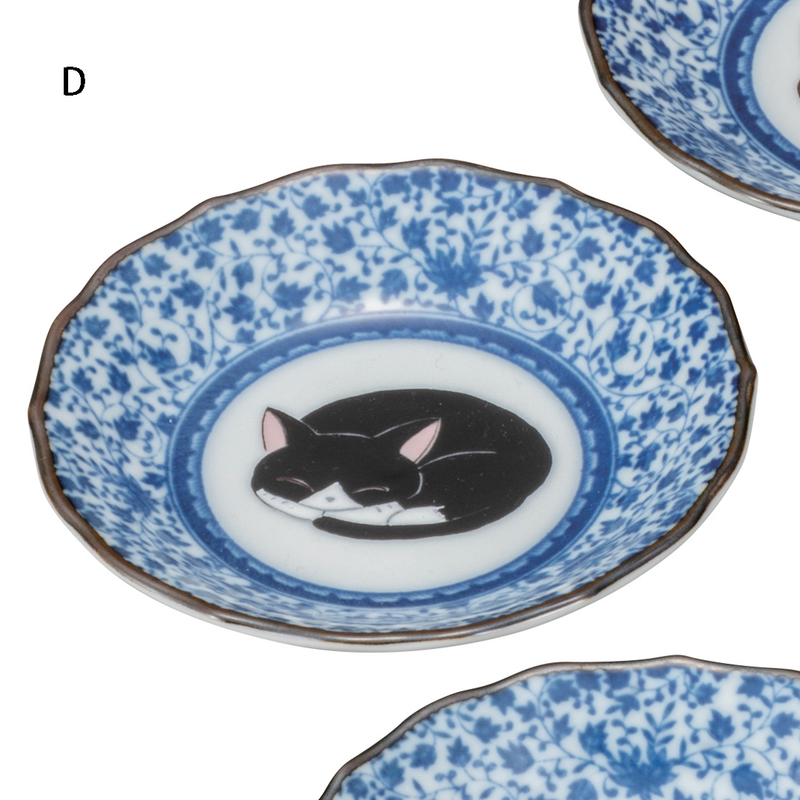 Kutani Cat Plate