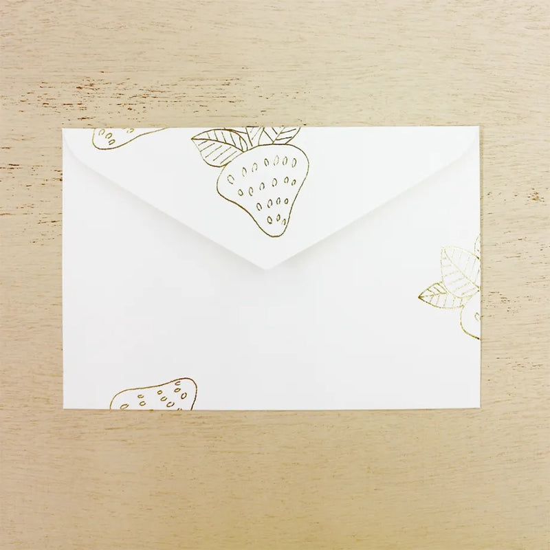 Birthday Card Strawberry Cake | necktie
