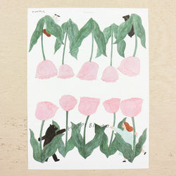 Birthday Card Tulip | necktie