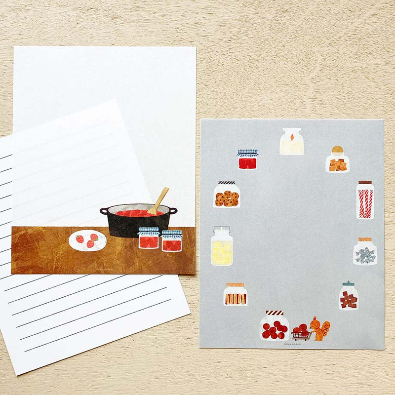 SEASONAL JAR  letter set | Mariko Fukuoka
