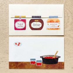 SEASONAL JAR  letter set | Mariko Fukuoka