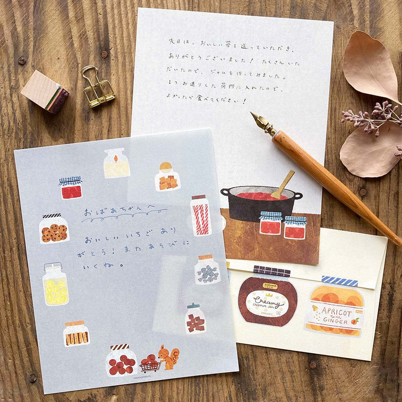 SEASONAL JAR  letter set | Mariko Fukuoka