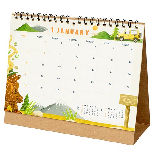 2024 Desk Calendar | Okataoka