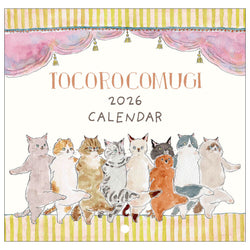 2026 TOCOROCOMUGI Wall Calendar