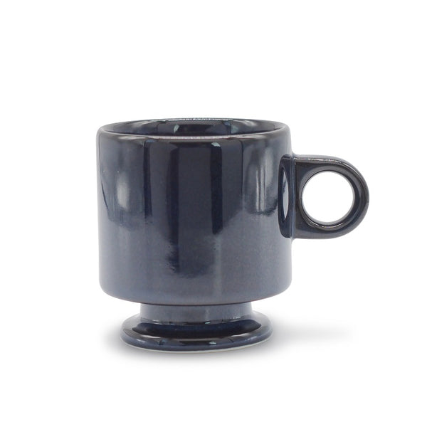 Smith Stacking Footed Mug Navy | Chips