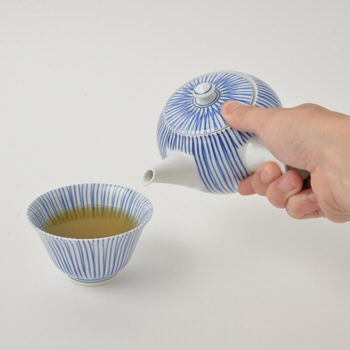 Brush Senjisuj Sencha Tea cup | Hasami