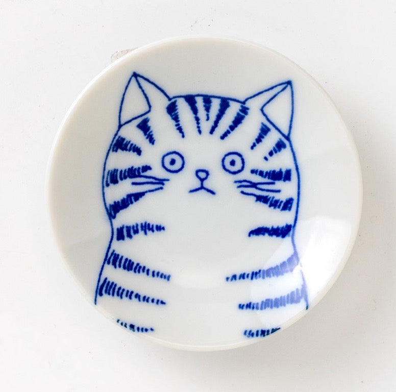 Dora mini plate 8cm | neko cat