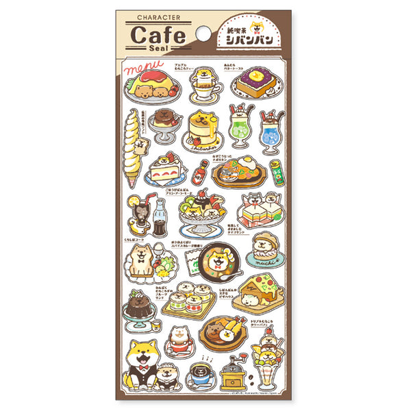 Character Cafe Sticker | SHIBANBAN