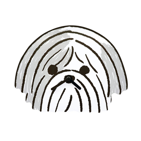 Diecut clock dog Sara | Yamabatosha