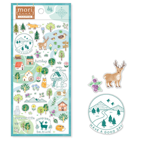 Mori seal sticker | Forest