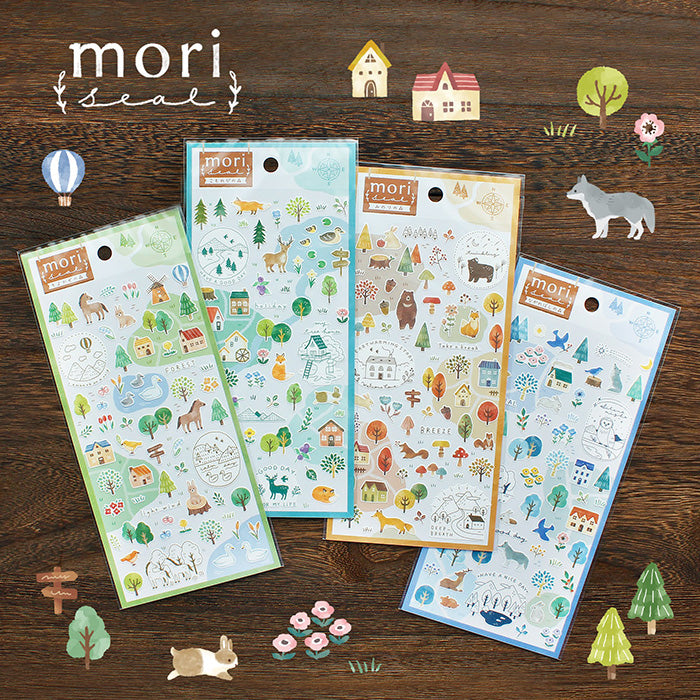 Mori seal sticker | Forest