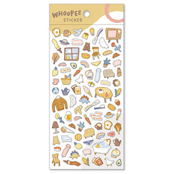 Whoopee Sticker  | brown