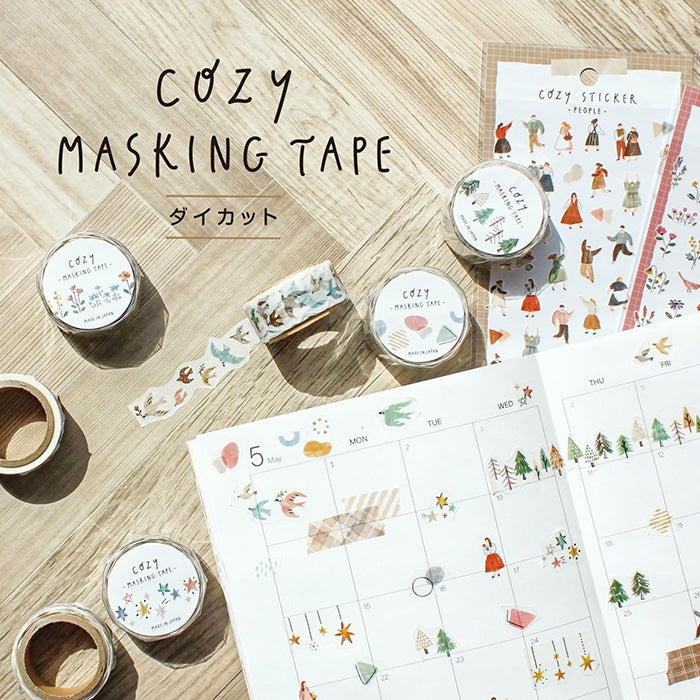 Cozy masking tape  | flower