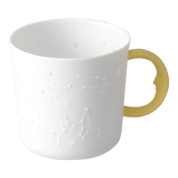 Constellation mug yellow | Ceramic Japan