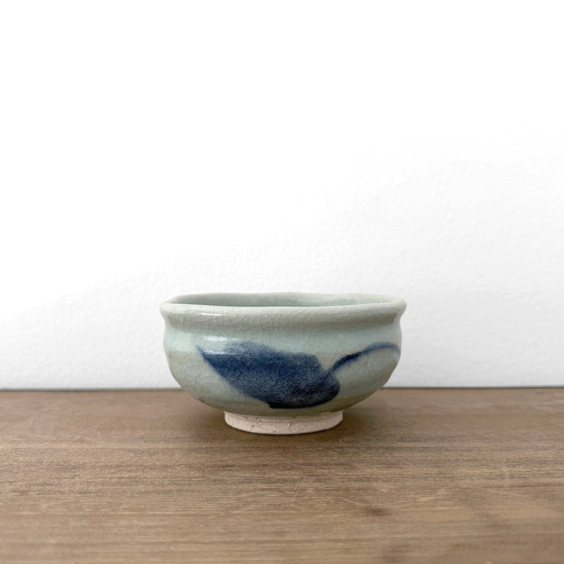 Cool Blue Bowl | Handmade Shigaraki Ware