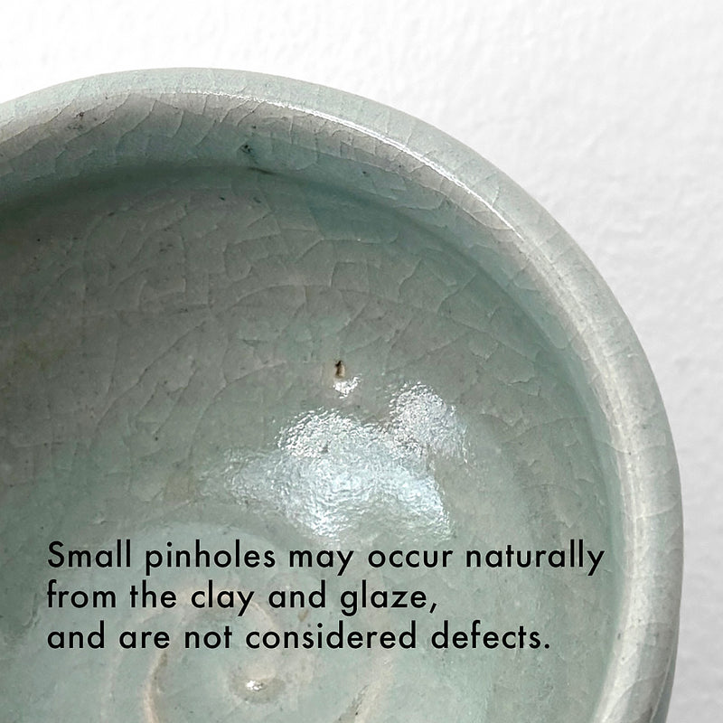 Cool Blue Bowl | Handmade Shigaraki Ware