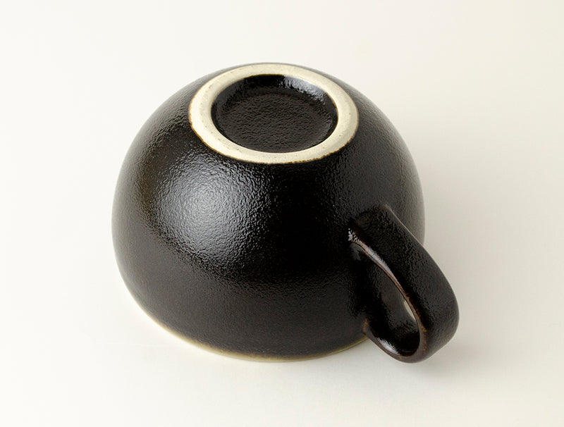 Mashiko Traditional Glaze – Black Glaze  Cup