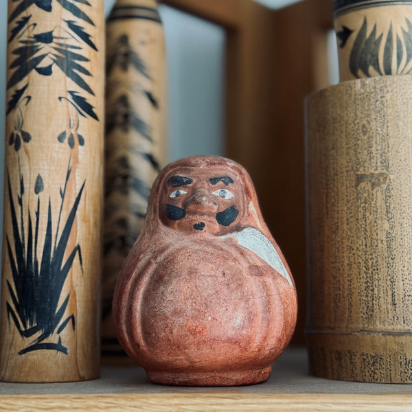 Daruma Coin Bank | Japanese Vintage