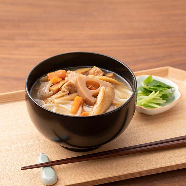 Dishwasher-Safe Black Urushi Bowl - Medium | NAKAGAWA MASASHICHI SHOTEN