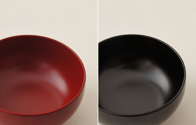 Dishwasher-Safe Black Urushi Bowl - Medium | NAKAGAWA MASASHICHI SHOTEN