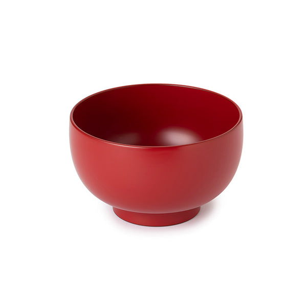 Dishwasher-Safe RED Urushi Bowl - Large | NAKAGAWA MASASHICHI SHOTEN