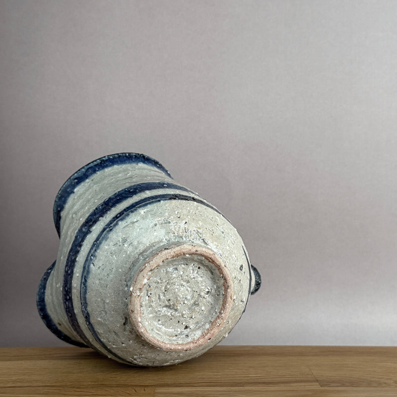 Gouzume Brushed Pouring Vessel | Handmade Shigaraki Ware