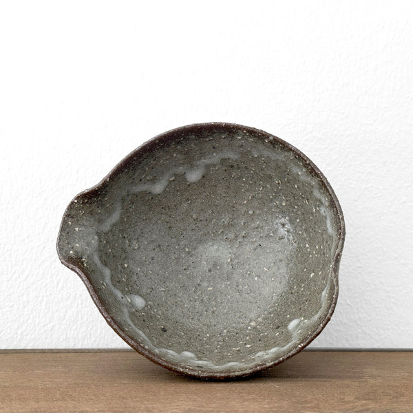 Groin Glazed Small Bowl | Handmade Shigaraki Ware