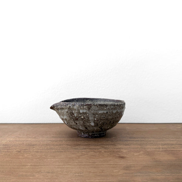 Groin Glazed Small Bowl | Handmade Shigaraki Ware