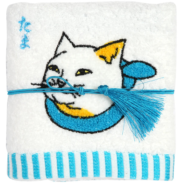 Hand Towel／Tama" Calico Cat