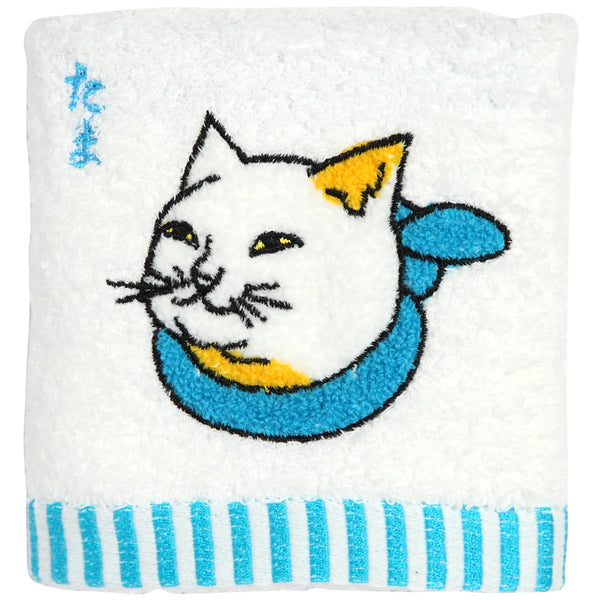 Hand Towel／Tama" Calico Cat