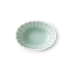 Nabeshima Yaki Chrysanthemum oval bean bowl