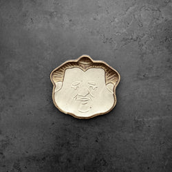 Sumo Wrestler Small Plate Yokozuna  | On the Table | Yoshizawagama