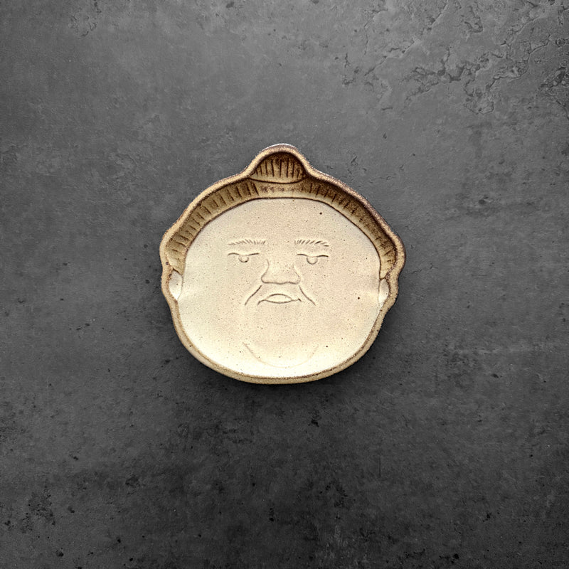 Sumo Wrestler Small Plate Ozeki  | On the Table | Yoshizawagama