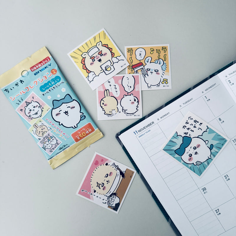 Chiikawa Glitter Sticker Collection Blind Pack  |  Vol.2