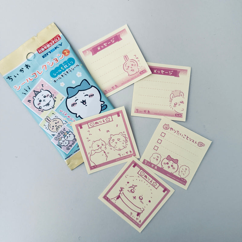 Chiikawa Glitter Sticker Collection Blind Pack  |  Vol.2