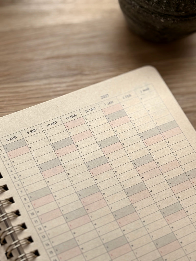 2026 Kleid Kraft Work Diary B6