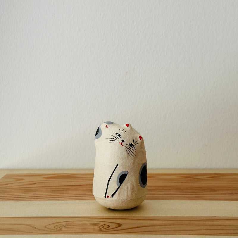 Coshell Manekineko Cat Papier-mache Tumbling Doll |COSHELL – ZAKKAsine