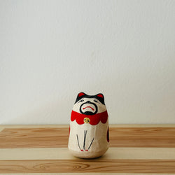 Whiskers Cat Papier-mache Tumbling Doll ｜COSHELL