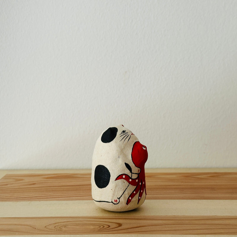 Coshell Happy Cat Papier-mache Tumbling Doll |COSHELL – ZAKKAsine