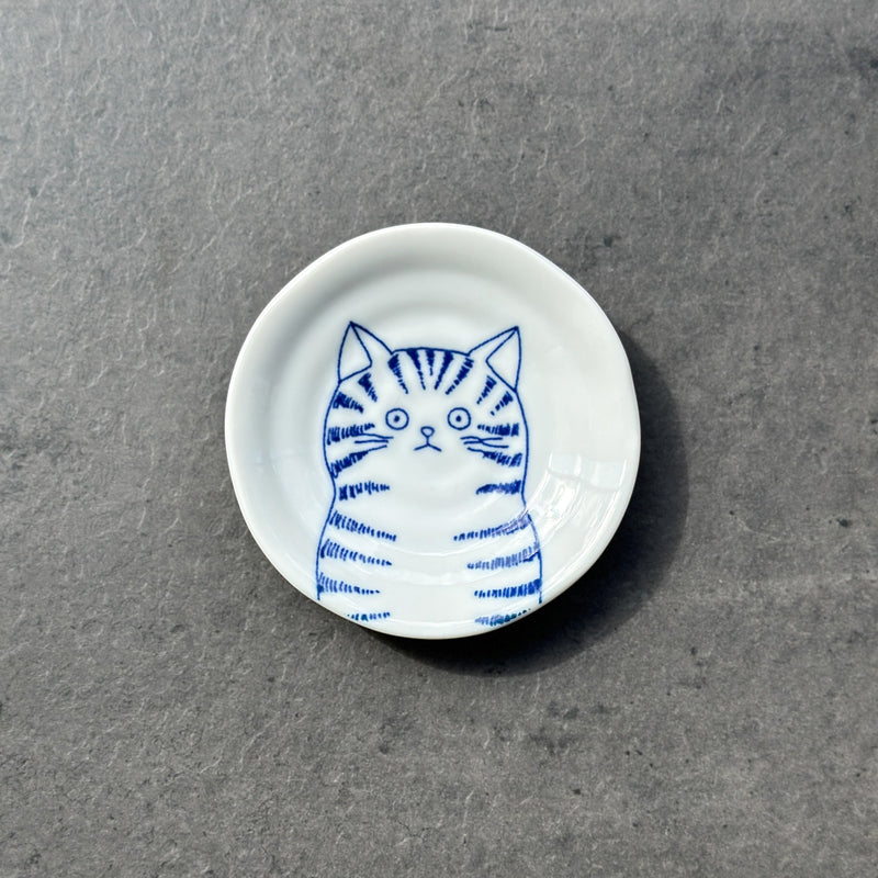 SHICHITA Plate M 12cm | neko cat