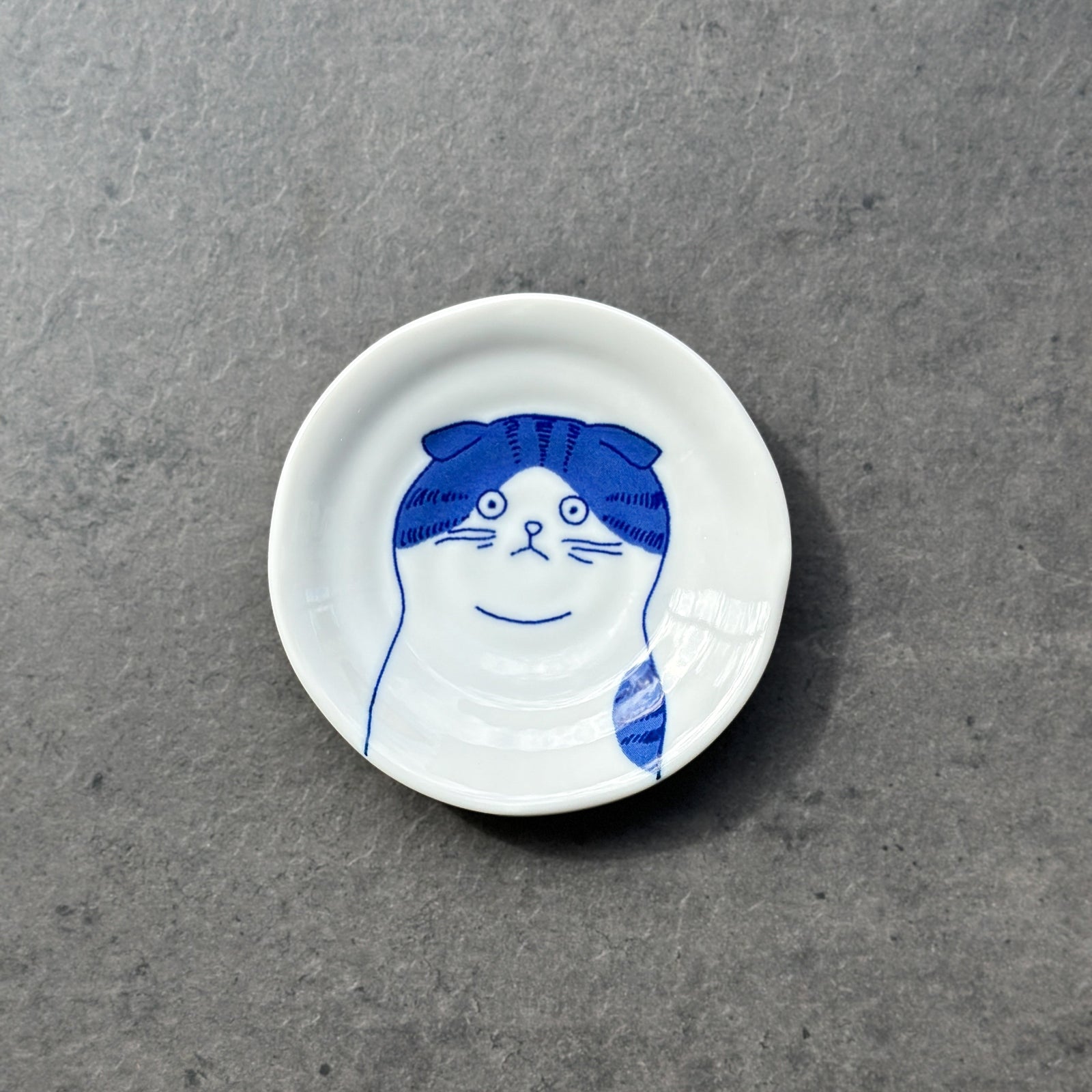 SHICHITA Plate M 12cm | neko cat – ZAKKAsine