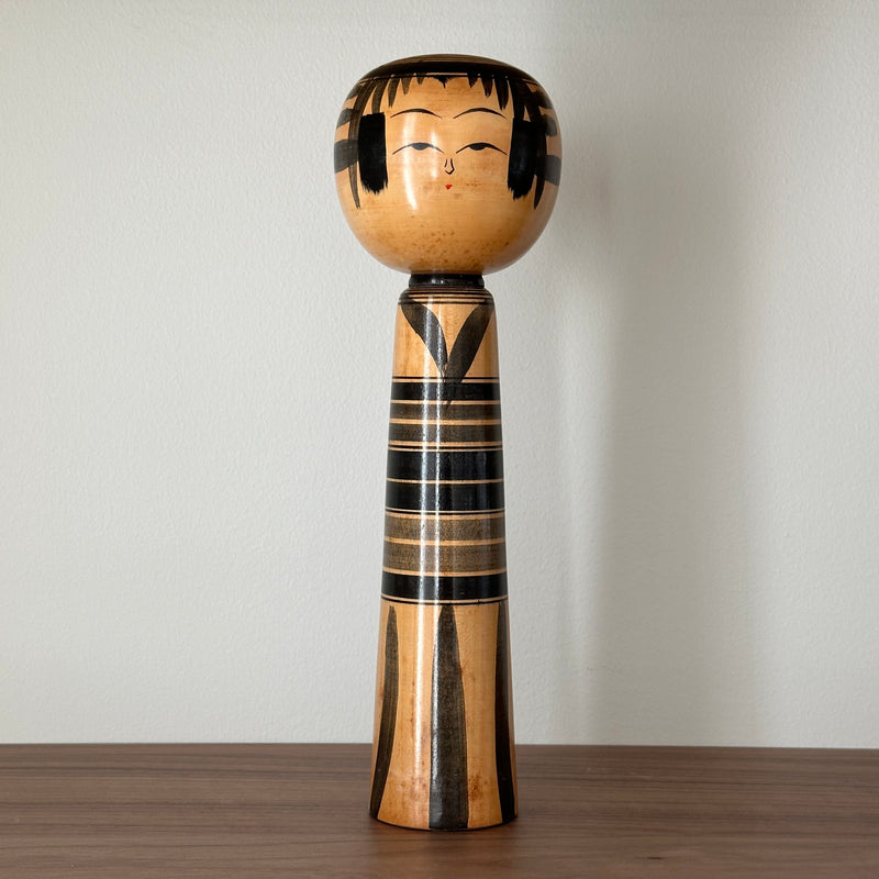 Vintage Monochrome Kokeshi #2421