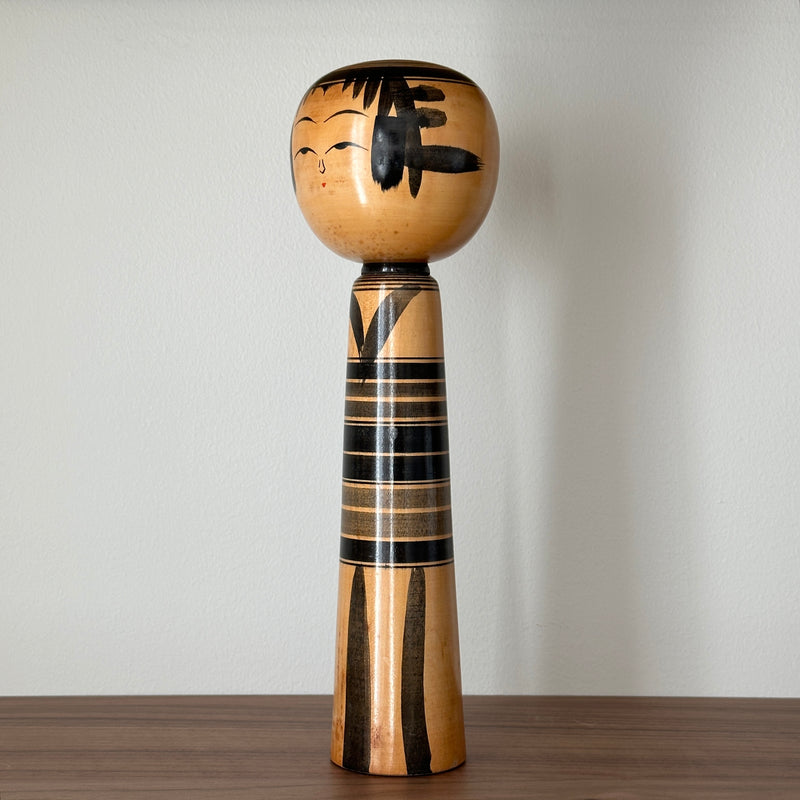 Vintage Monochrome Kokeshi #2421