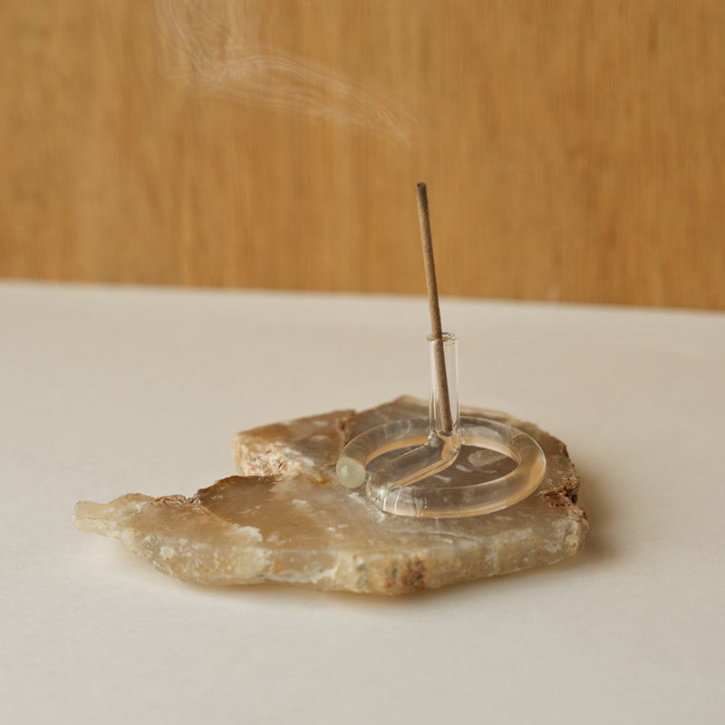 TWO TONE INCENSE HOLDER | amabro