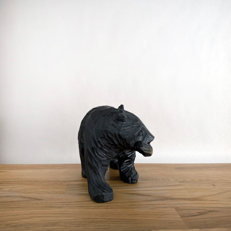 Ainu Bear with Salmon | Japanese Vintage