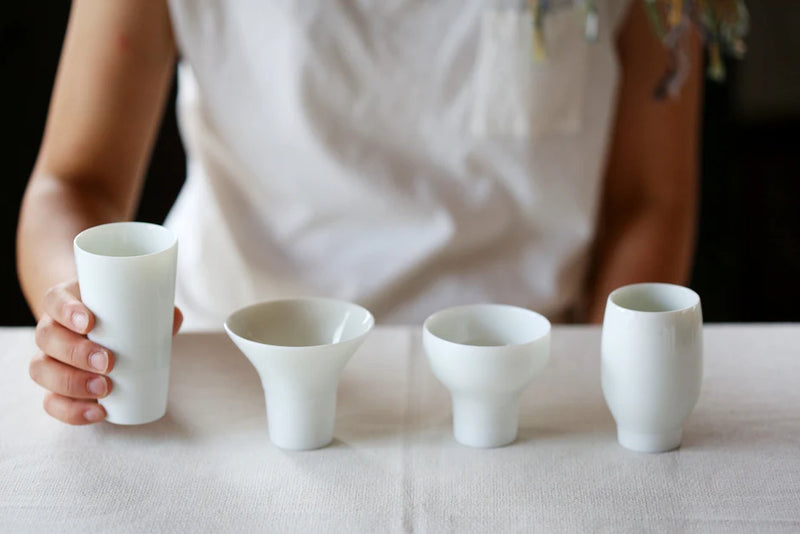 Ikken Sakazuki (Large) – Set of 4 Sake Cups in Gift Box