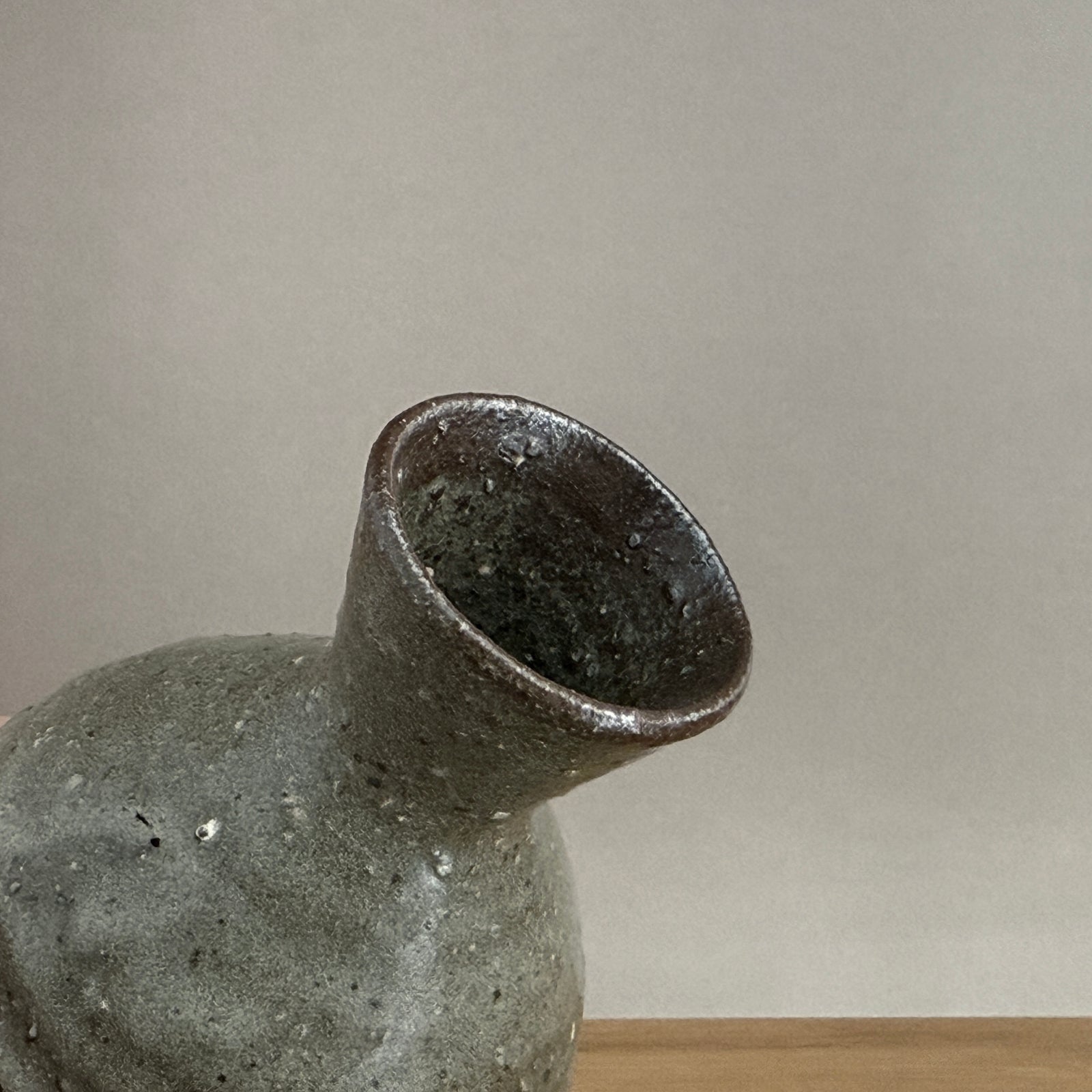 工芸品 Invisible ink TOKURI Inguin Glaze Tokkuri | Handmade Shigaraki Ware – ZAKKAsine