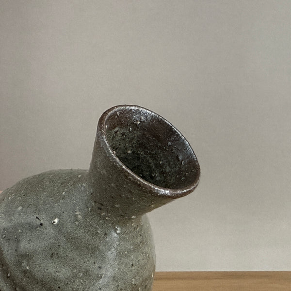 Inguin Glaze Tokkuri | Handmade Shigaraki Ware