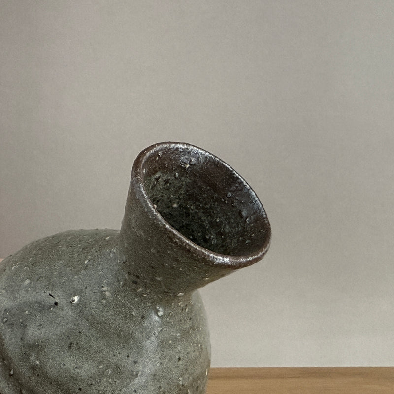 Inguin Glaze Tokkuri | Handmade Shigaraki Ware