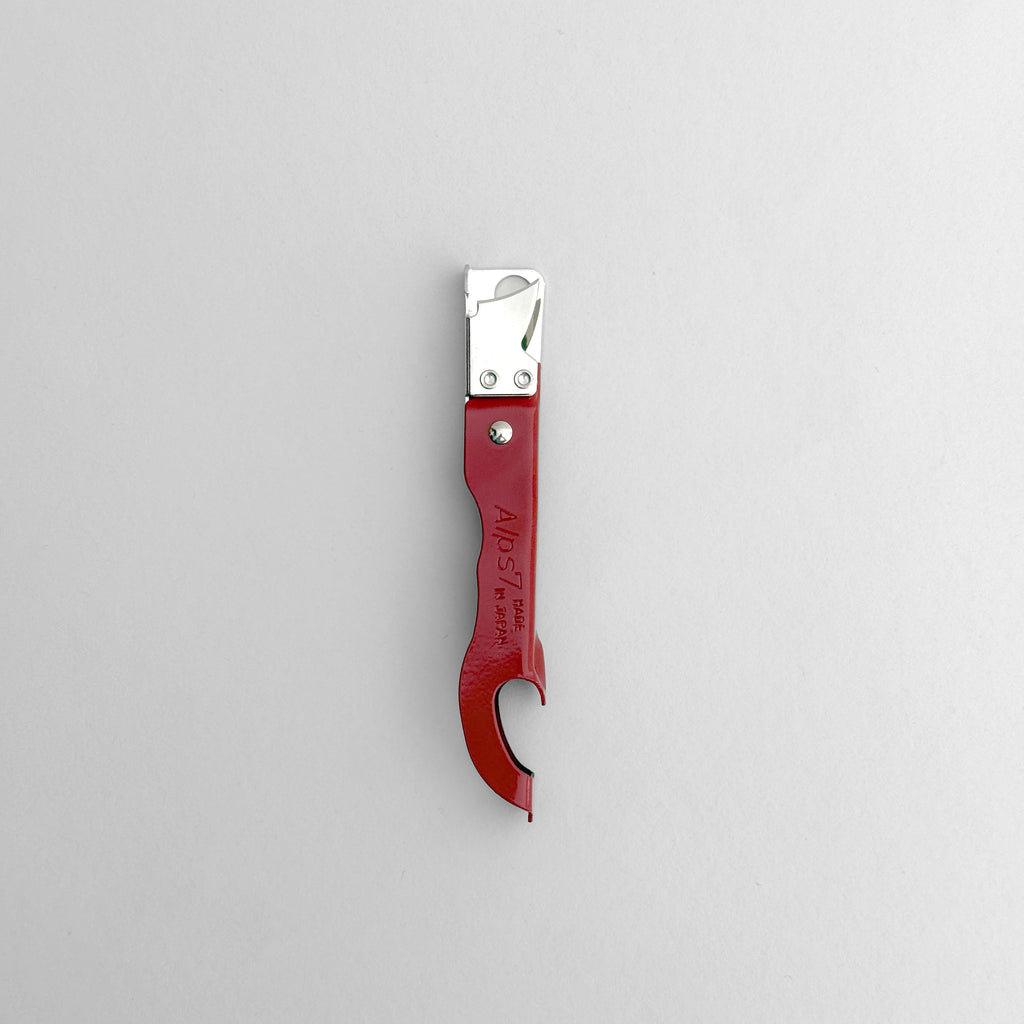 Japanese bottle opener/can opener/corkscrew | RED – ZAKKAsine